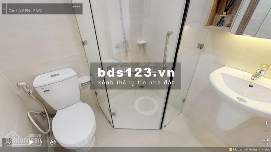 Bán căn hộ rộng 65m2, 2 PN, có mảng xanh trong lành, cc D-Aqua Quận 8, giá thoả thuận, LHCC