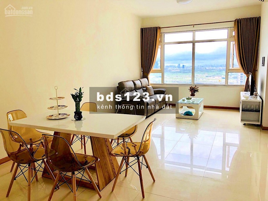 Căn hộ 3 PN, view đẹp, tầng trung, dtsd 90m2, kiến trúc đẹp, cc Saigon Pearl, giá 19 triệu/tháng