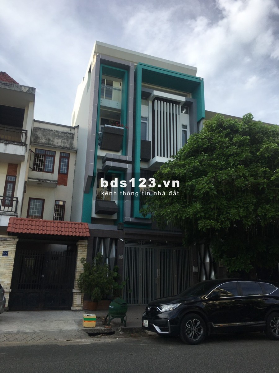 Mặt Tiền Đường Lê Trọng Tấn. DT: 5.3 x 19.5 - 3 lầu + Vỉa hè rộng KD