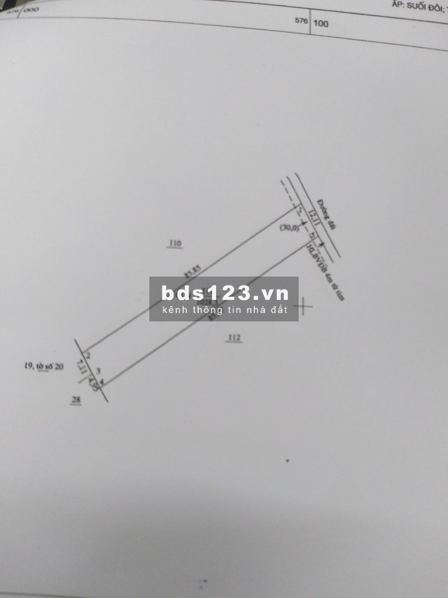 Cần Bán Khu Đất 1028m2, ngang 12m, dài 85m, Xã Tân Phước, Đồng Phú Bình Phước