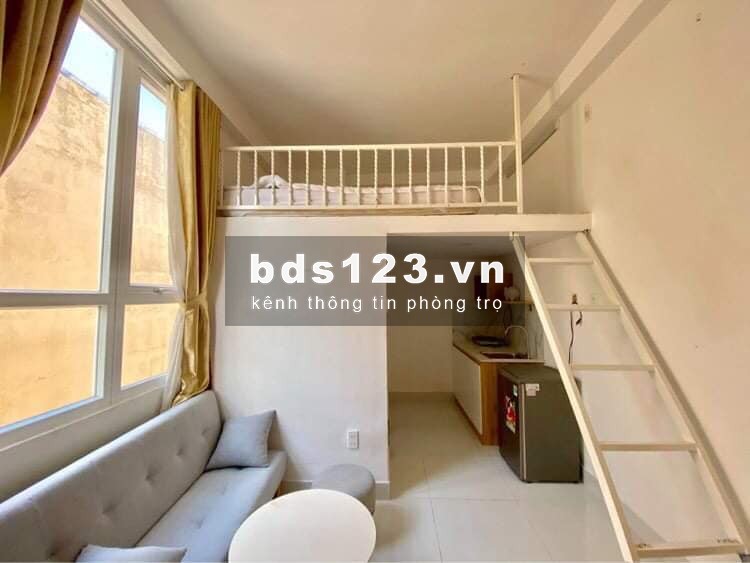Phòng trọ cao cấp cho thuê 30m2 nội thất cơ bản có gác cho thuê giá rẻ phường 15 Quận Tân Bình
