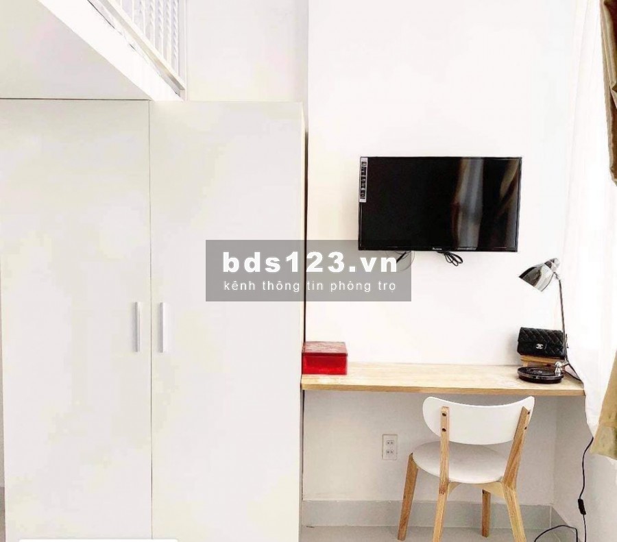 Phòng trọ cao cấp cho thuê 30m2 nội thất cơ bản có gác cho thuê giá rẻ phường 15 Quận Tân Bình