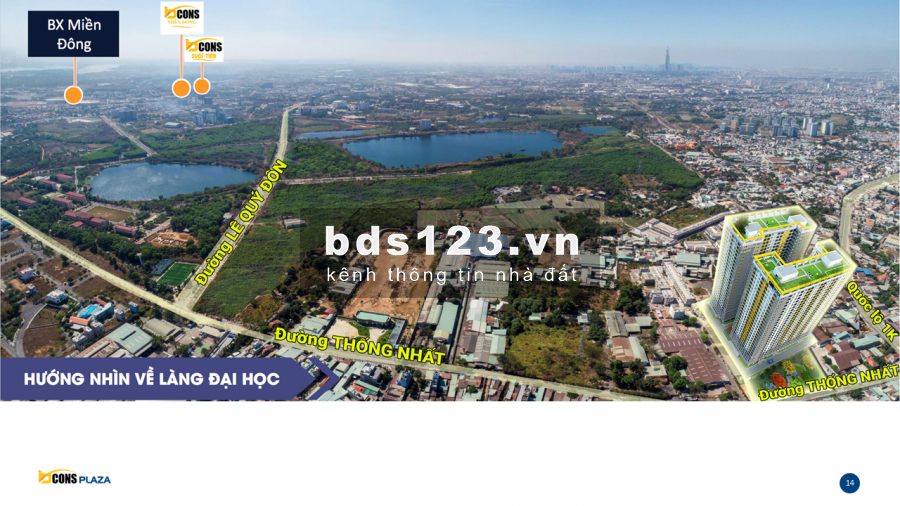 Căn hộ Bcons Plaza giá 1.3 tỷ thanh toán trước 390tr sở hữu ngay căn hộ LH: 0931.119.411