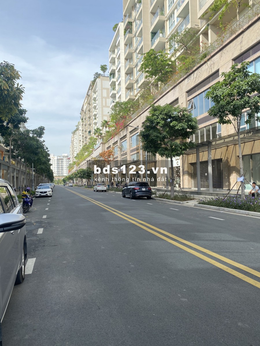 Sàn Shophouse cần cho thuê thô tại khu Sarina