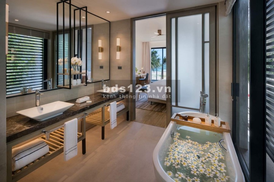 Biệt thự mặt tiền biển 4PN dự án Melia Hamptons Hồ Tràm suất nôị bộ CĐT. Lh 0912357447