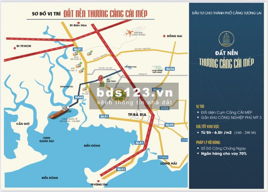 Đất Nền Phường Tân Phước - Thị Xã Phú Mỹ BR - VT Giá Mềm Sổ Riêng Từng Nền .