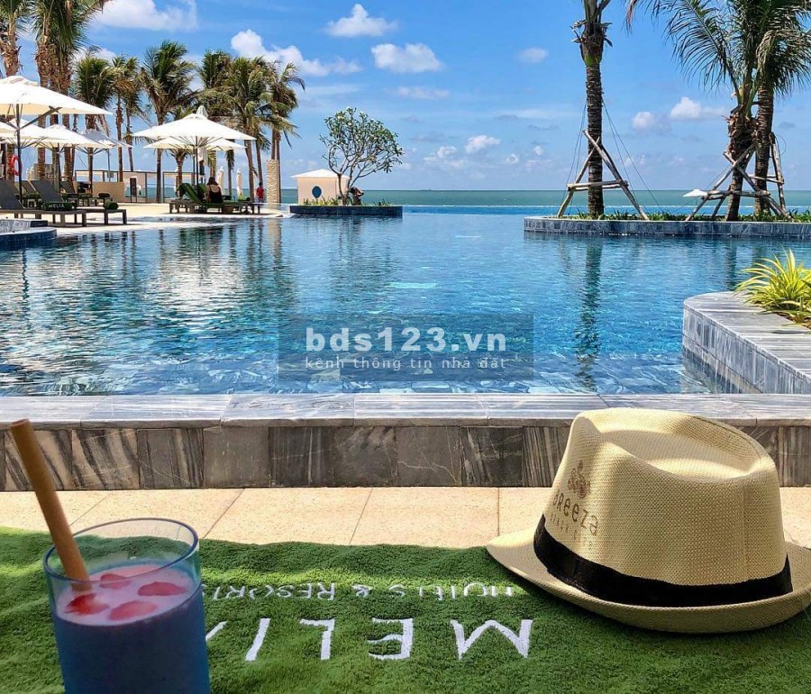 Biệt thự mặt tiền biển 4PN dự án Melia Hamptons Hồ Tràm suất nôị bộ CĐT. Lh 0912357447