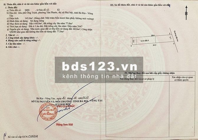 Đất Nền Phường Tân Phước - Thị Xã Phú Mỹ BR - VT Giá Mềm Sổ Riêng Từng Nền .