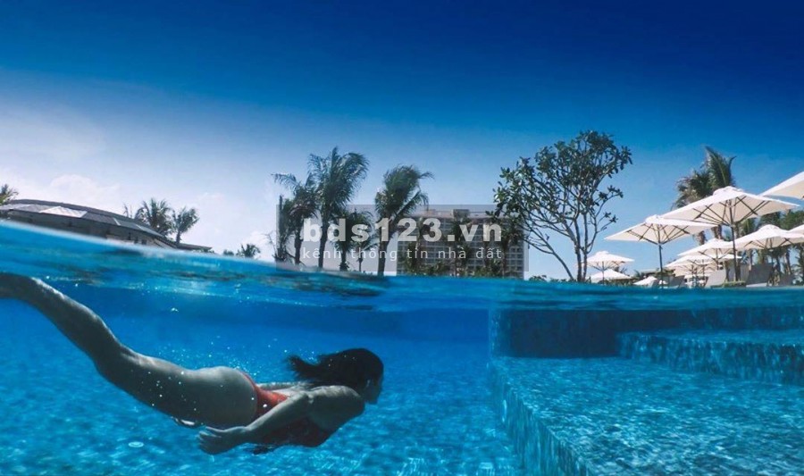 Biệt thự mặt tiền biển 4PN dự án Melia Hamptons Hồ Tràm suất nôị bộ CĐT. Lh 0912357447