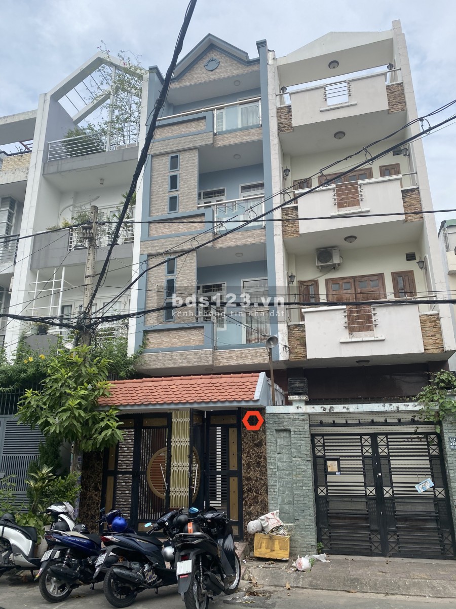 Nhà mới HXH Bình Lợi 4x22m, Trệt, lửng, 3lầu, 7pn, 8wc. Chỉ 19tr.