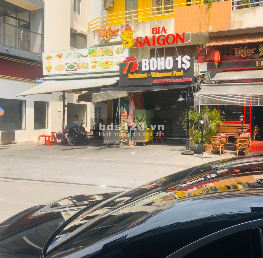 Bán shophouse chung cư 207 Bùi Viện phường Phạm Ngũ Lão giá bán 15 try, thương lượng