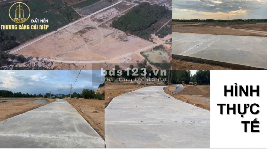 Cần bán đất nền Thương cảng Cái Mép, sổ riêng từng nền, Ngân hàng hỗ trợ vay 70%!!!