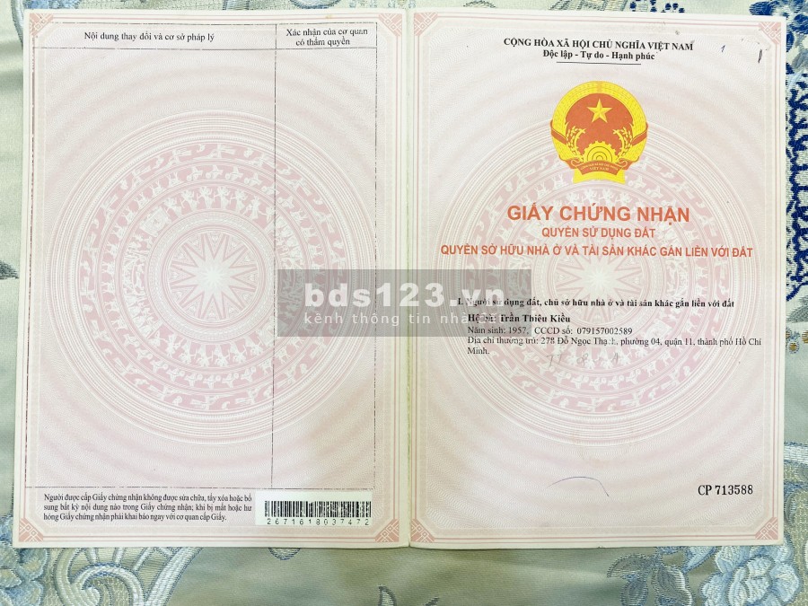 Cần bán đất nền Thương cảng Cái Mép, sổ riêng từng nền, Ngân hàng hỗ trợ vay 70%!!!