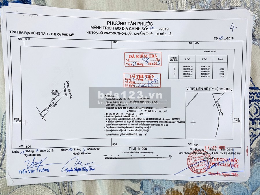 Cần bán đất nền Thương cảng Cái Mép, sổ riêng từng nền, Ngân hàng hỗ trợ vay 70%!!!