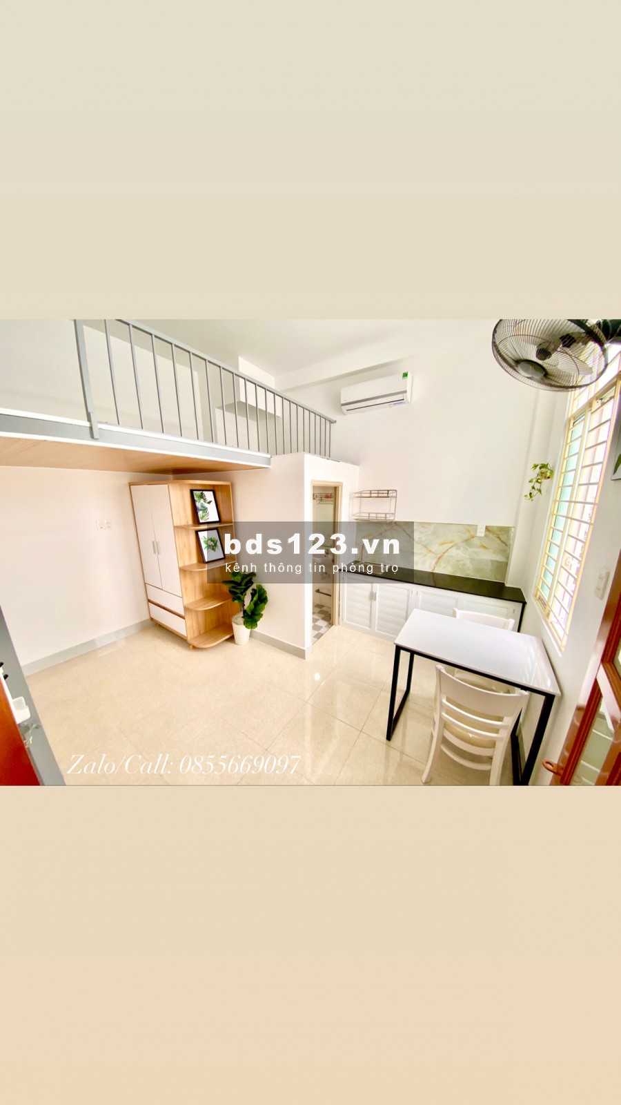 PHÒNG TRỌ CÓ GÁC FULL NỘI THẤT GIÁ MỀM GẦN SÂN BAY - TÂN BÌNH, GÒ VẤP