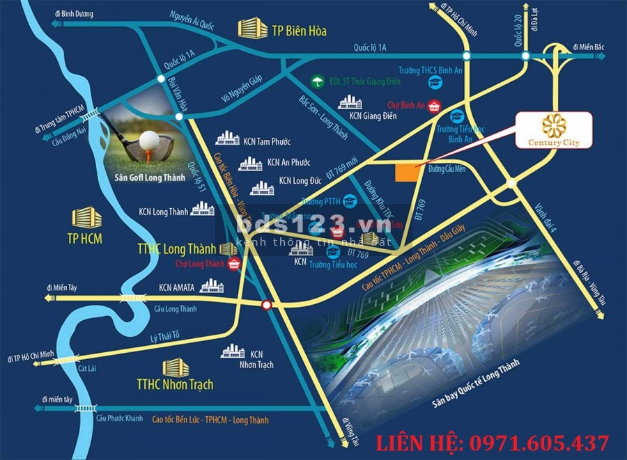 BẤT ĐỘNG SẢN LONG THÀNH, GẦN SÂN BAY MUA NGAY KHI CÒN RẺ