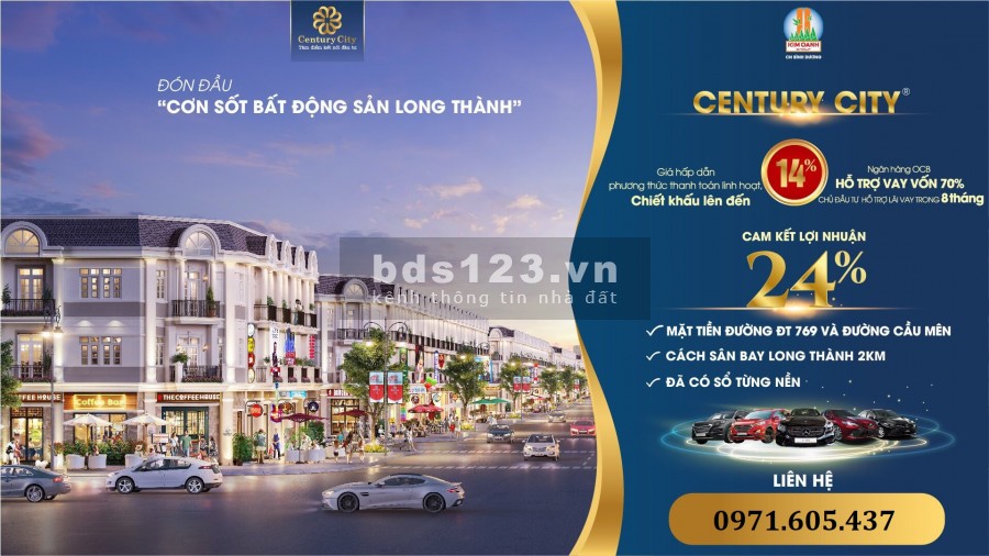 BẤT ĐỘNG SẢN LONG THÀNH, GẦN SÂN BAY MUA NGAY KHI CÒN RẺ