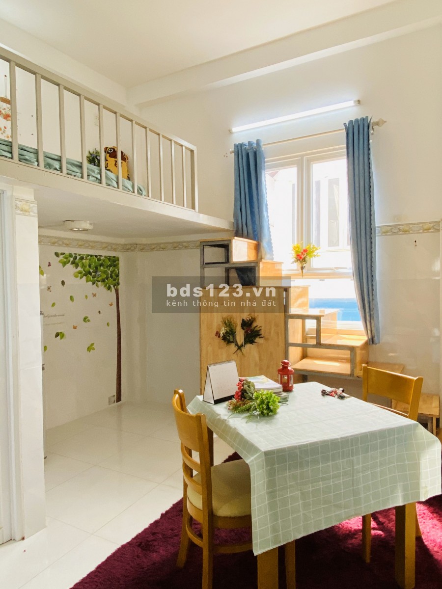 Căn hộ đủ nội thất cửa sổ thoáng mát giá siêu rẻ KẾ BÊN NGÃ TƯ BẢY HIỀN