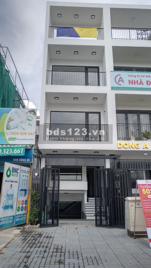 Văn Phòng 4x20m Hầm 4 sàn MT Đường Trần Lựu An Phú Q2