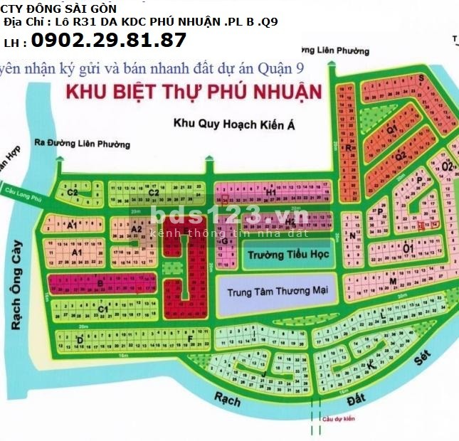 CẦN BÁN GẤP CÁC LÔ ĐẤT ĐẸP, SỔ ĐỎ CHÍNH CHỦ, DIỆN TÍCH ĐA DẠNG THUỘC KDC PHÚ NHUẬN