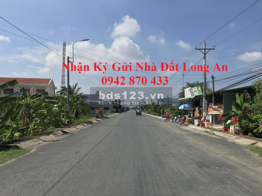Cần bán thửa đất mặt tiền ĐT 833 Tân Trụ - Long An.