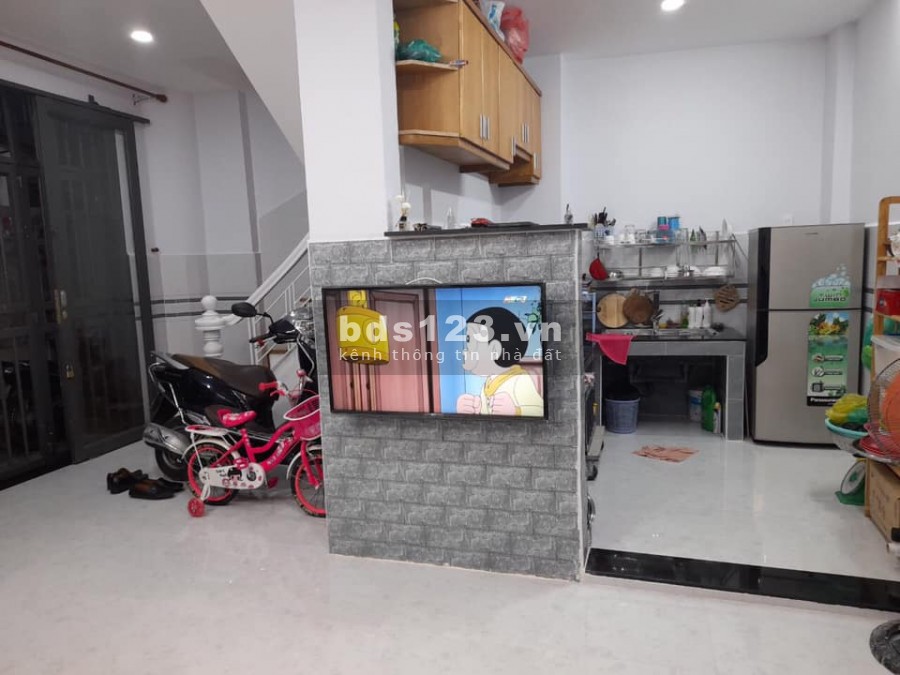 (Gò Vấp)Nhà mới ở ngay, chợ Gò Vấp, Phường 7, 37m2, trệt lầu, 3.4 tỷ