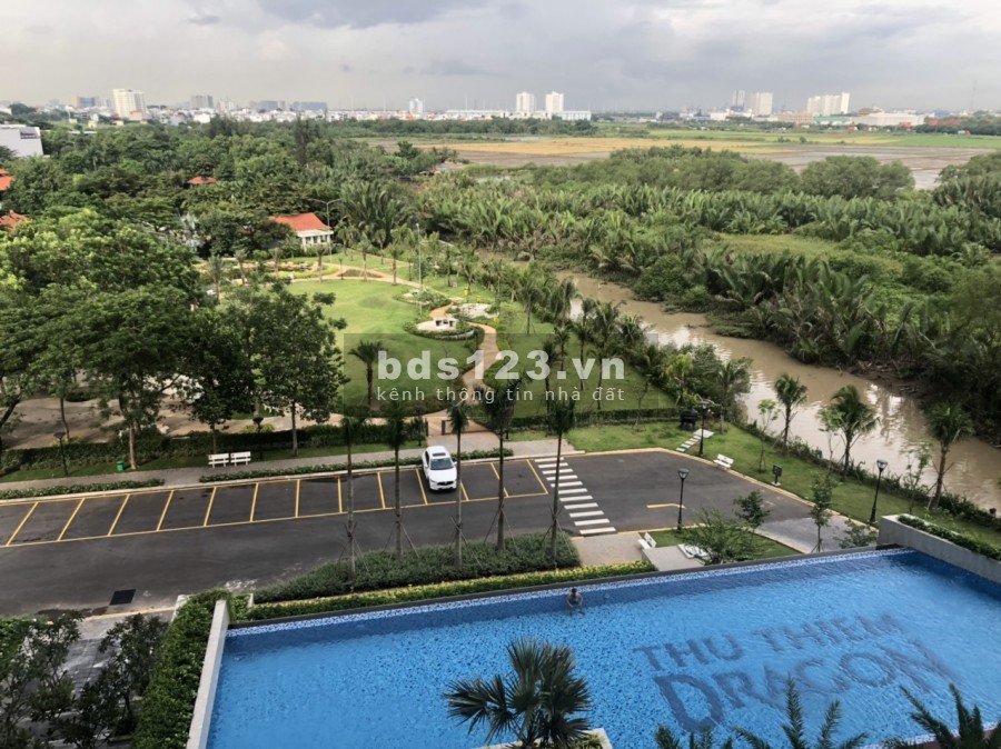 Bán nhanh căn hộ Thủ Thiêm Dragon 1PN, diện tích 48m2 view hồ bơi liên hệ O915488665