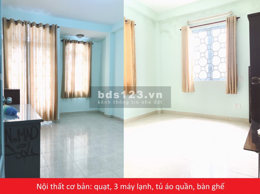 Nhà Nguyễn Văn Đậu, Bình Thạnh, 3PN máy lạnh, 4x15- 13 triệu/tháng