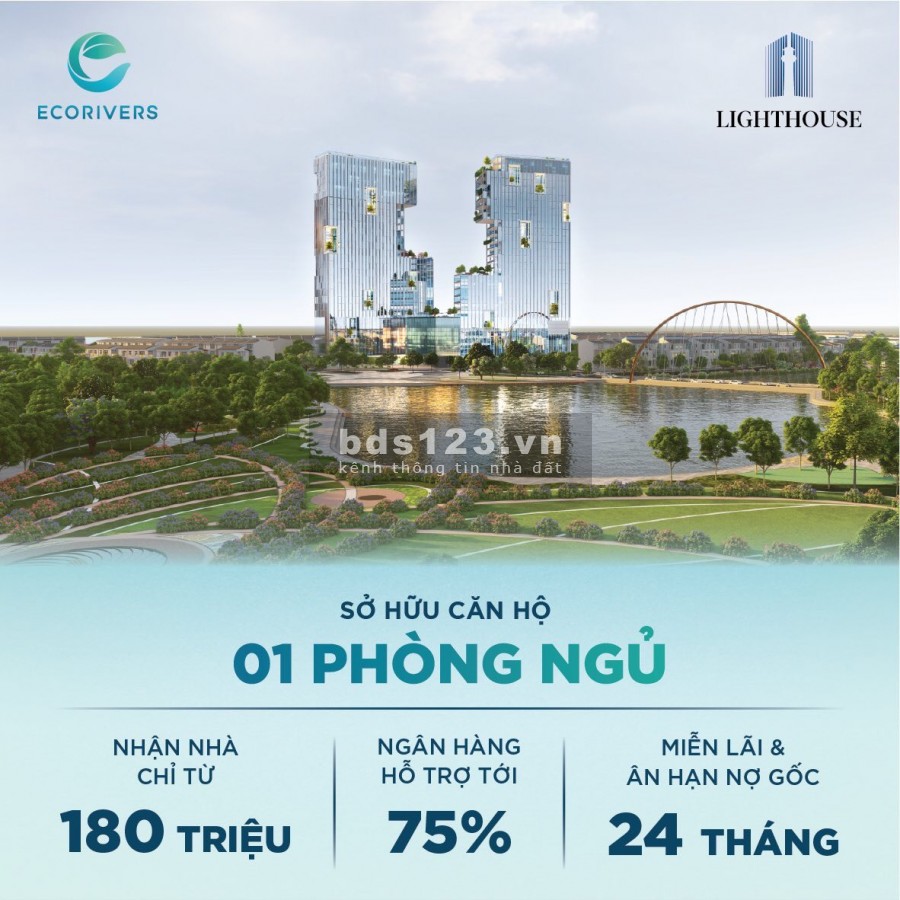 Căn hộ 5* tại LightHouse 30 tầng đầu tiên tại HD