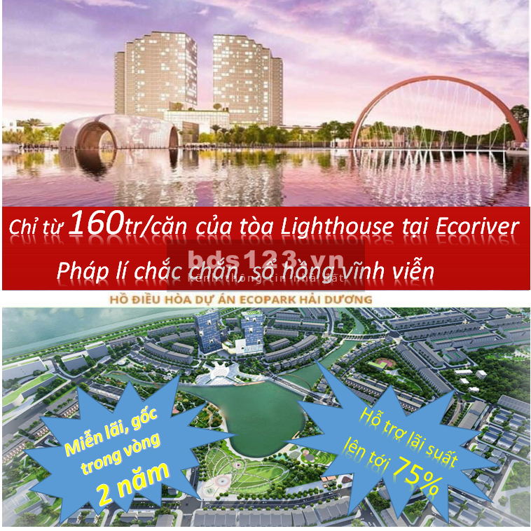 Căn hộ 5* tại LightHouse 30 tầng đầu tiên tại HD