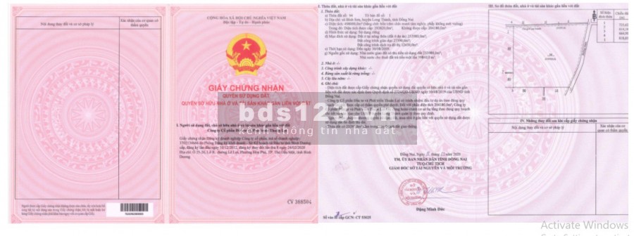 ĐẤT SÂN BAY LONG THÀNH, SỔ ĐỎ THỔ CƯ 100%, CAM KẾT LỢI NHUẬN 24%/ năm