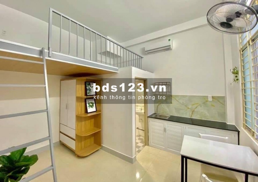 Cho thuê phòng trọ mới xây full nội thất ở gần ngã tư Hàng Xanh Binh Thạnh