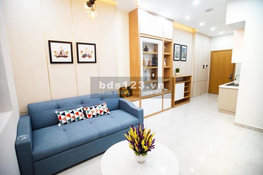 Cần bán căn hộ Sài Gòn Intela huyện Bình Chánh dt 55m2 2pn 2wc, tặng gói nội thất thông minh
