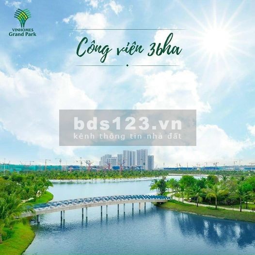 Đại căn hộ Vinhomes Grand Park - Phân khu Origami