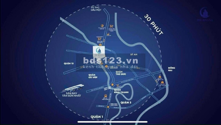 Dự án chung cư THE RIVANA - TP Bình Dương