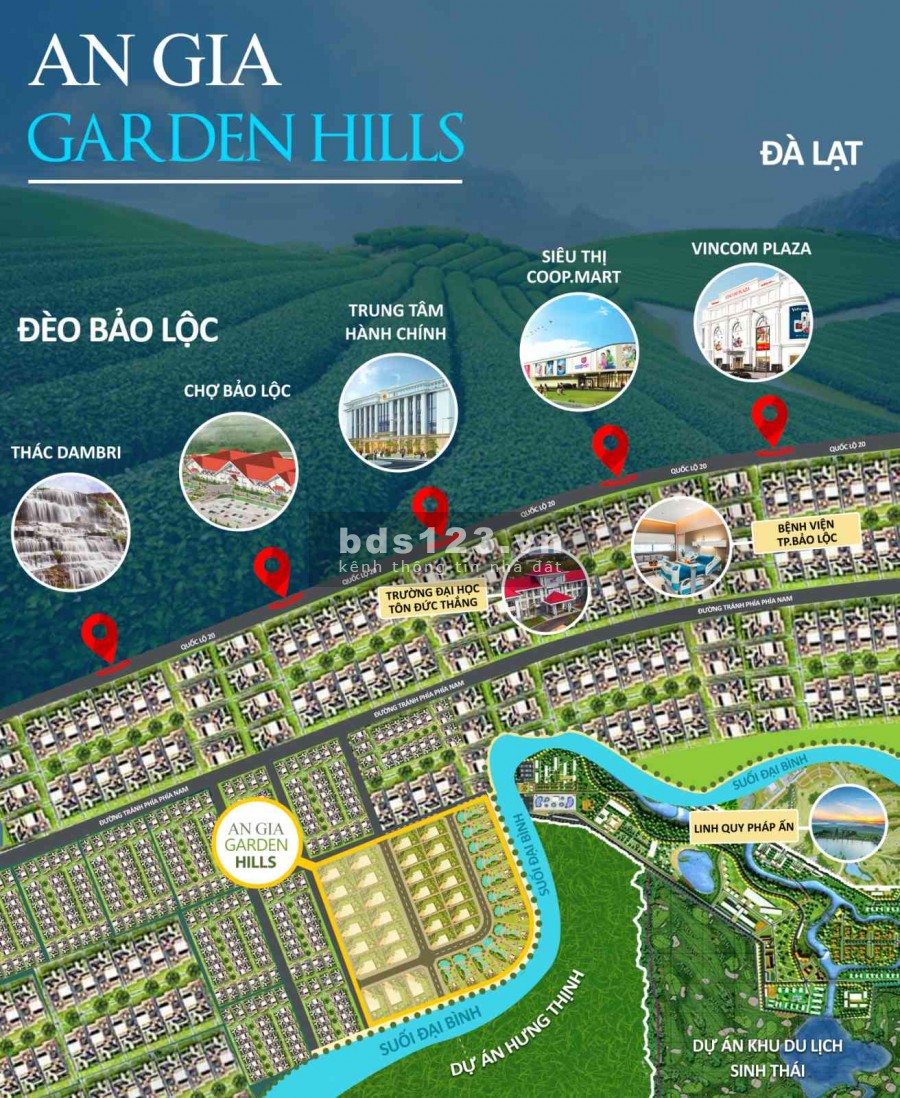 SẮP MỞ BÁN ĐẤT BIỆT THỰ NGHỈ DƯỠNG BẢO LỘC ĐÃ CÓ SỔ GIÁ TỐT