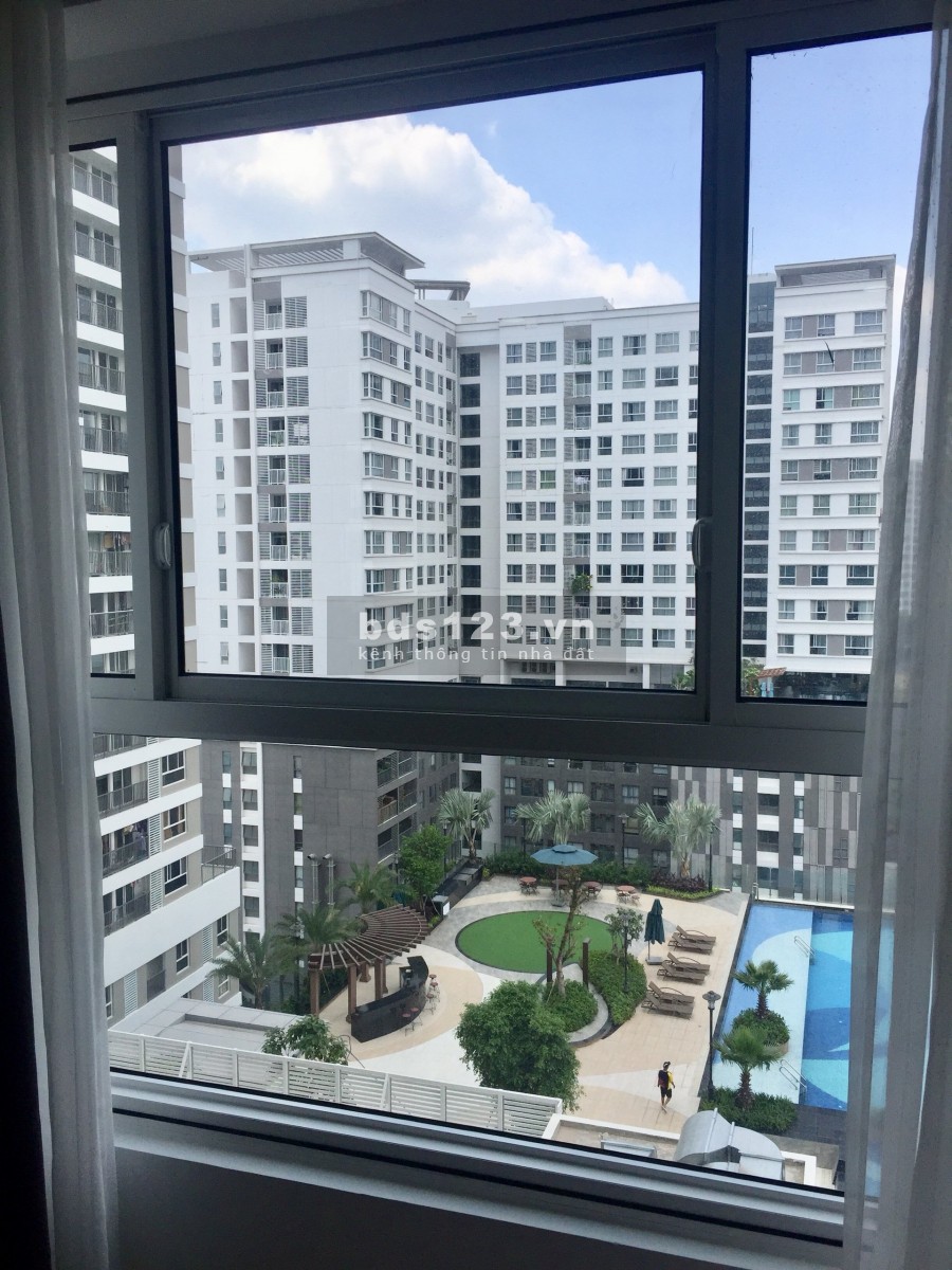 Gía cho thuê 17tr/tháng, đầy đủ nội thất xịn,DT 83m chỉ thiết kế 2PN rộng thoáng, Orchard Park View