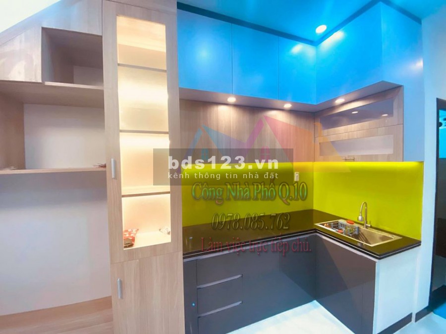 Bán nhà Quận 10, 3.6x10m mới ở ngay chỉ 4 tỷ 3/0978085762