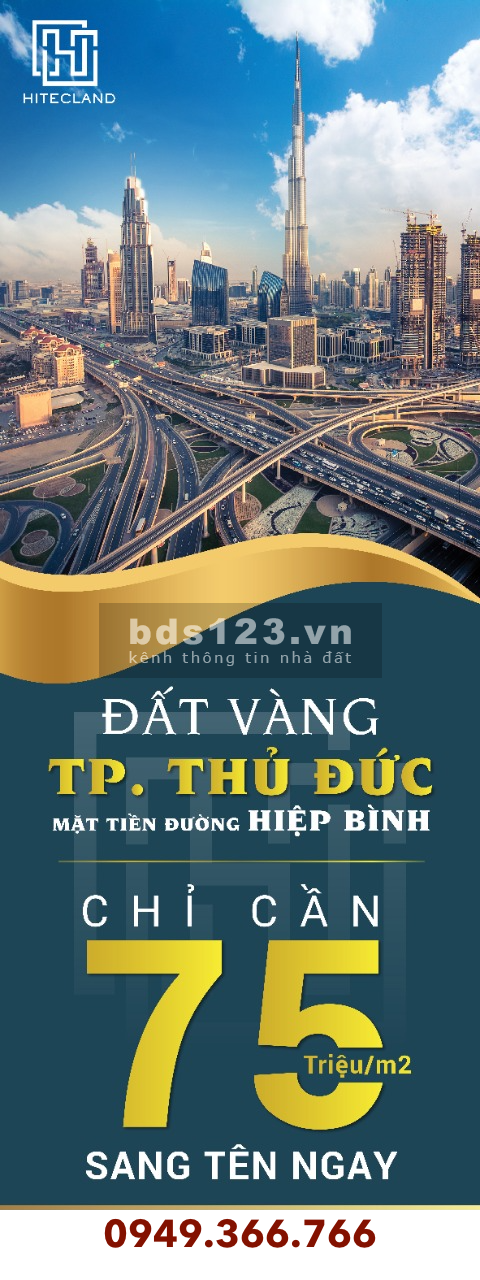 Cần bán đất HIỆP BÌNH, THỦ ĐỨC, 100% thổ cư, Thanh toán linh hoạt