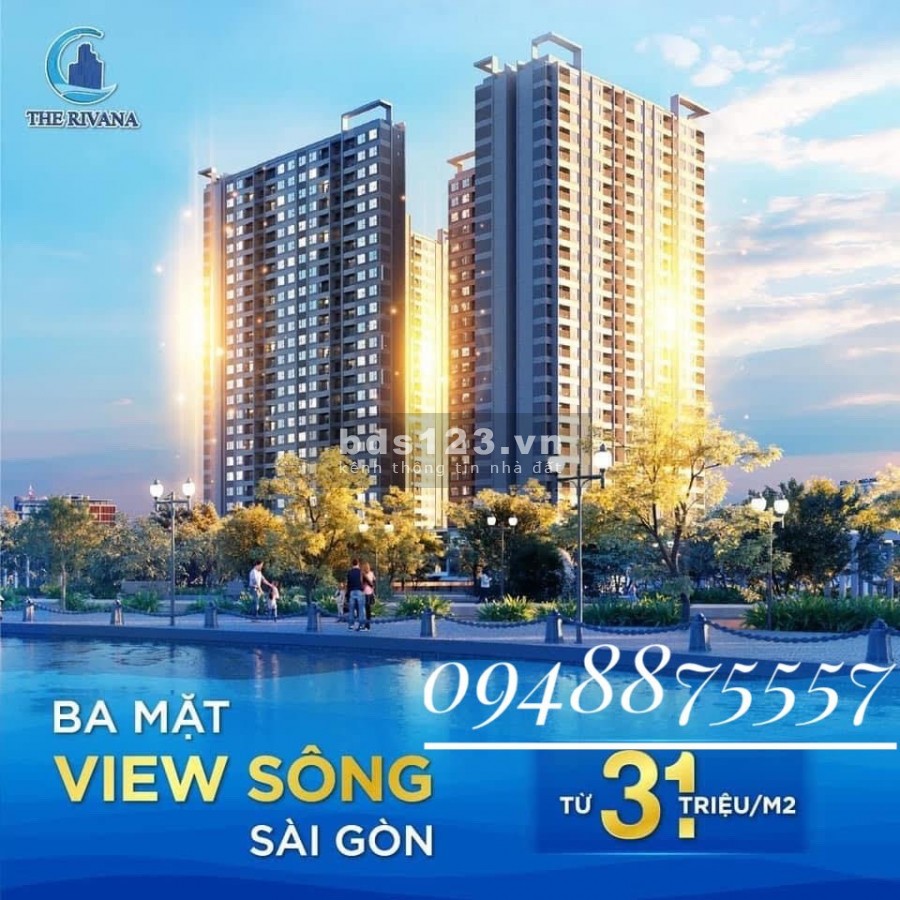 Dự án chung cư căn hộ THE RIVANA - TP Bình Dương