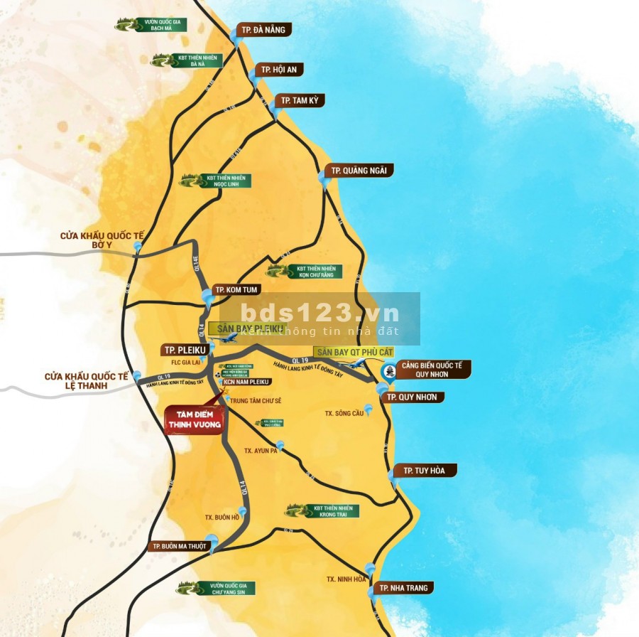 Bán Đất Nền Sổ Đỏ Cạnh Khu CN Nam Pleiku (200ha) Lớn Nhất Gia Lai