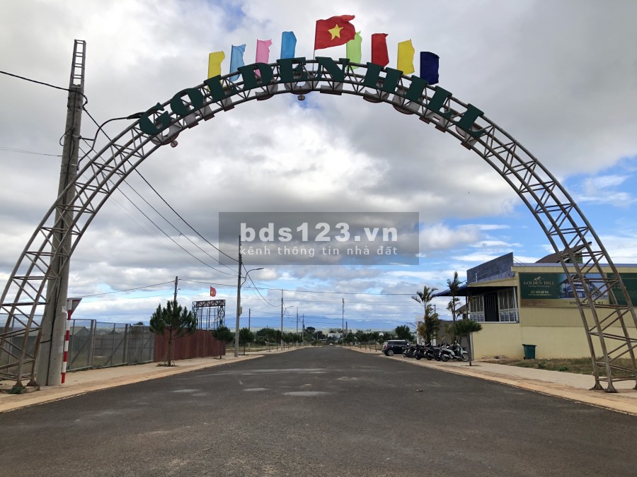 BDS Gia Lai - KĐT Golden Hill - Chỉ từ 13tr/m2 Sổ đỏ trao tay