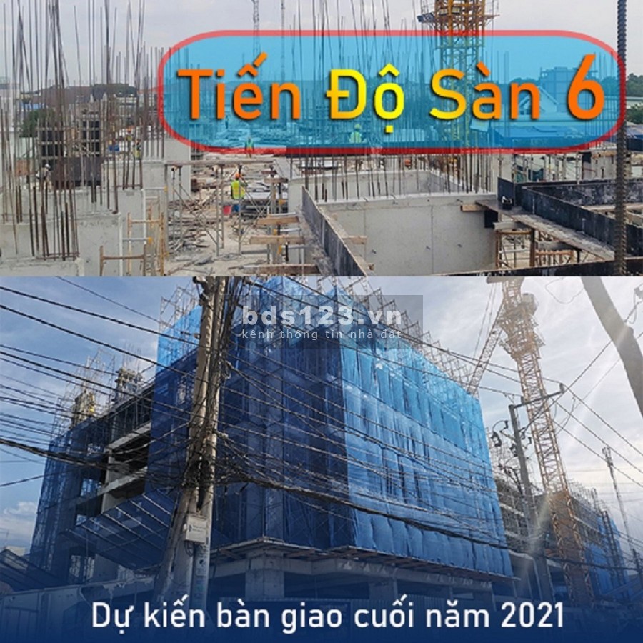 Căn hộ mặt tiền đường 54m2 8 làng xe nối dài Thủ Đức chỉ cần 300tr ký hộp đồng mua bán