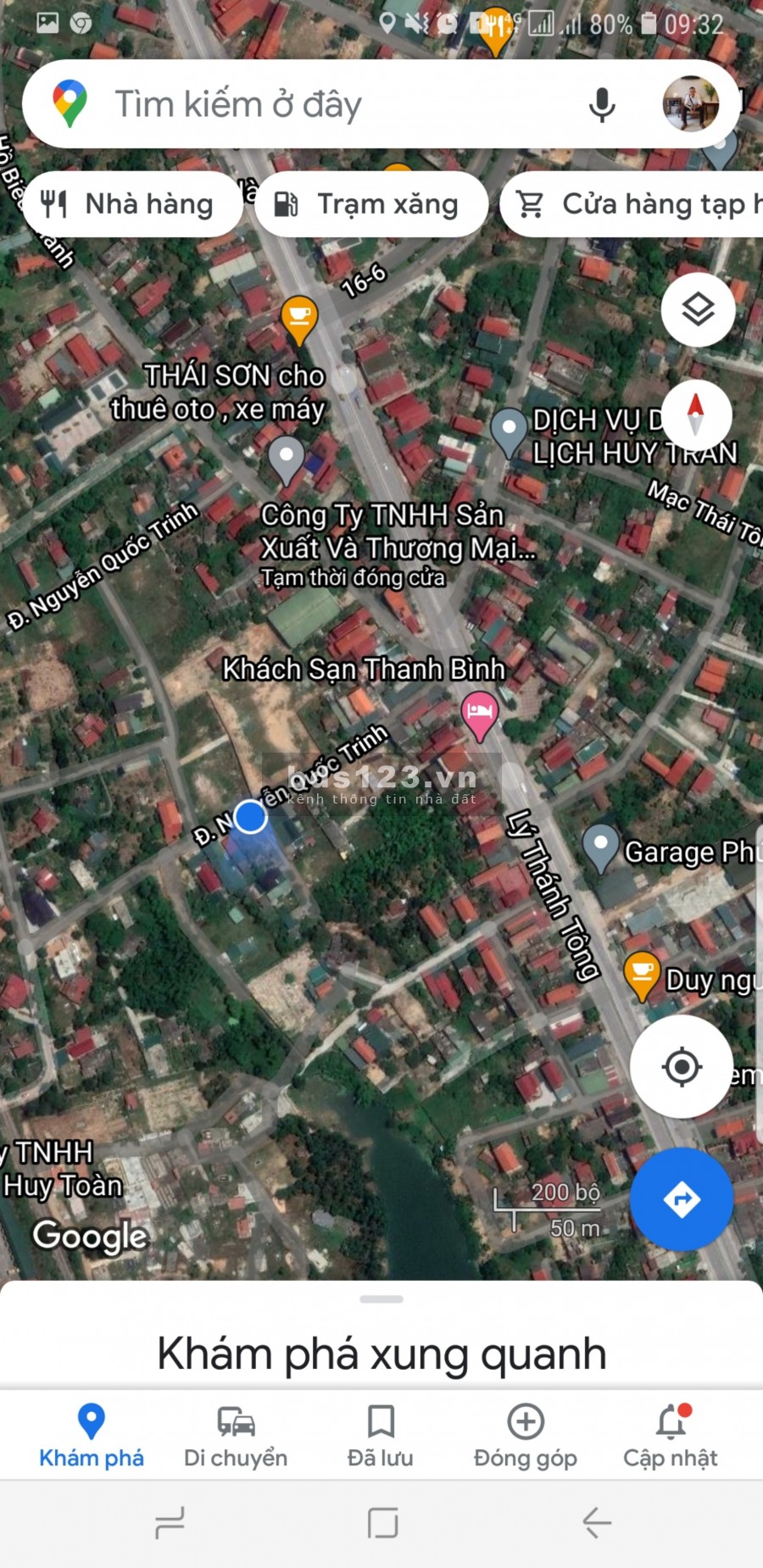 Bán đất 2 mặt tiền Nguyễn Quốc Trinh - Lộc Ninh, 122.4 m2, mặt tiền kinh doanh sầm uất