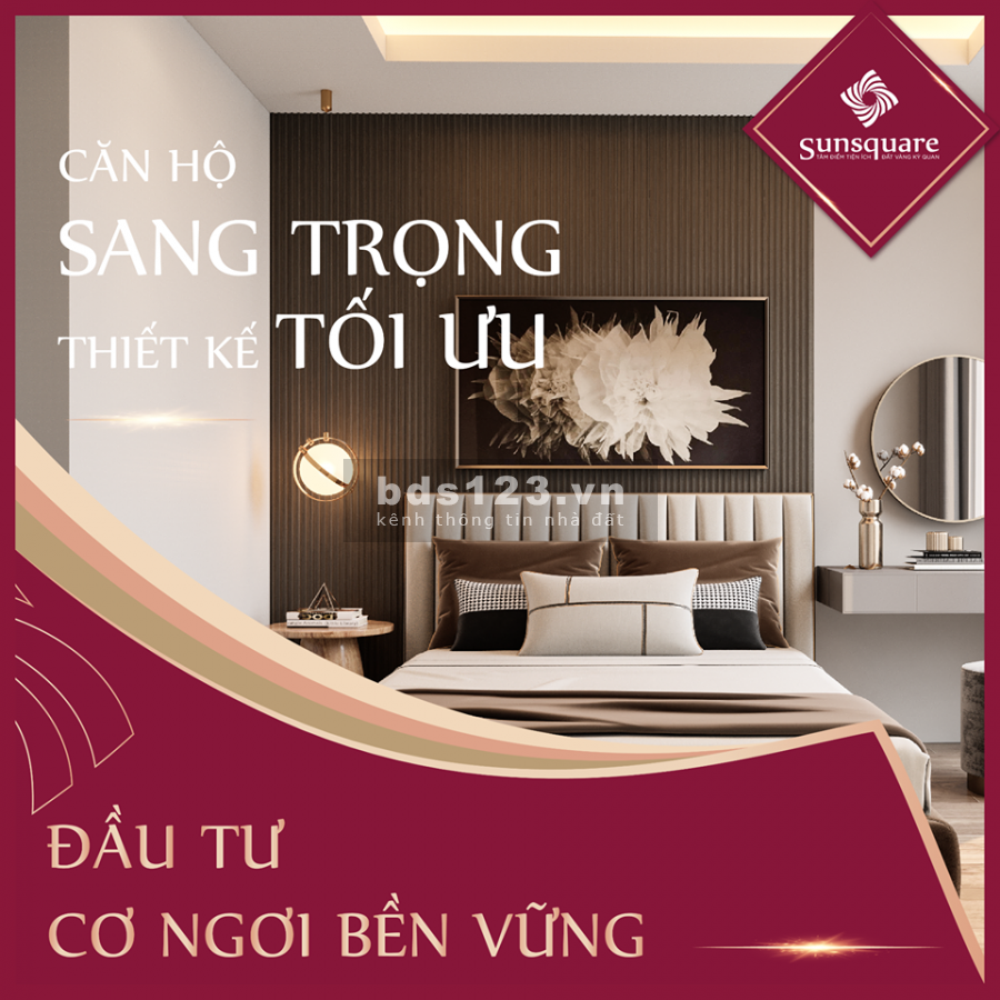 Bán hộ ông chú suất ngoại giao căn hộ Sun Square Bãi cháy 900tr