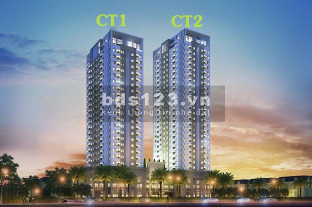 Gia đình cần nhượng gấp căn hộ 2PN 2NVS tòa ICID Complex Dương Nội, Hà Đông