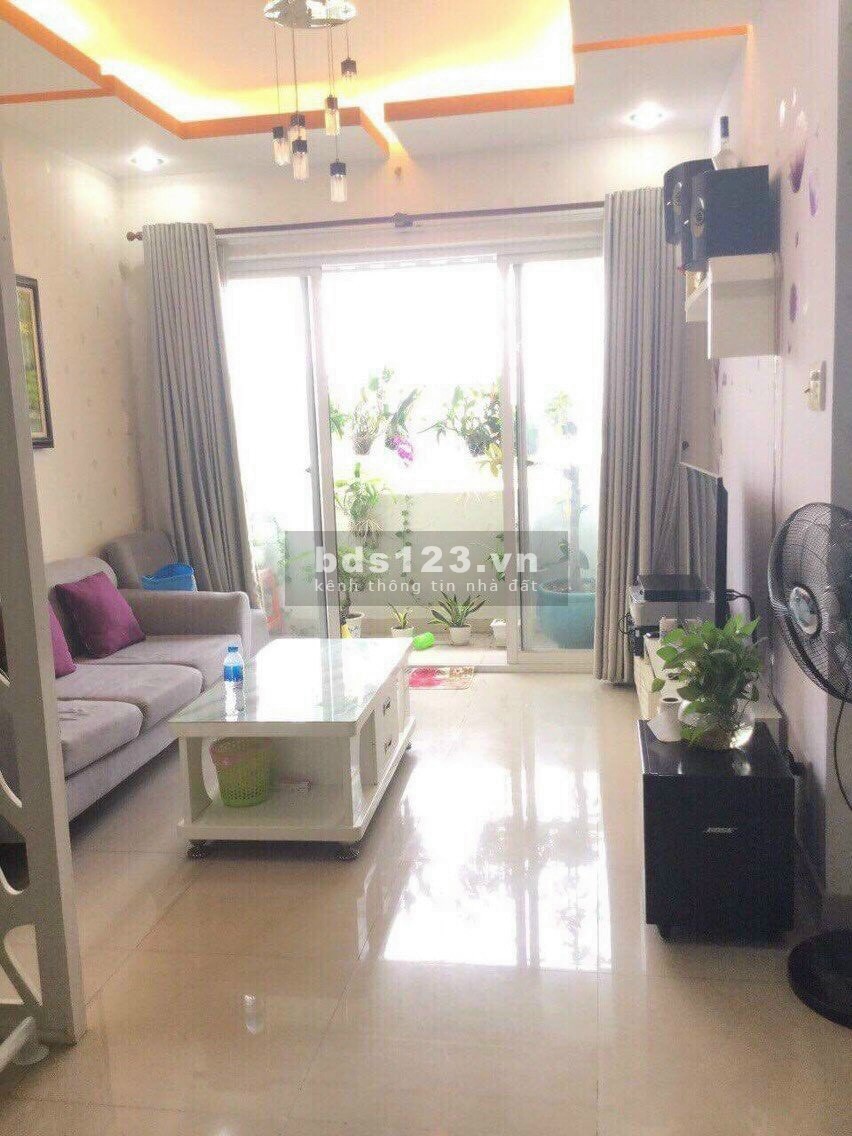 Cho thuê căn hộ Blue Saphire - Bình Phú, Quận 6, lầu cao, view thoáng mát, DT 75m2, 2PN, giá 8tr/tháng, có nội thất