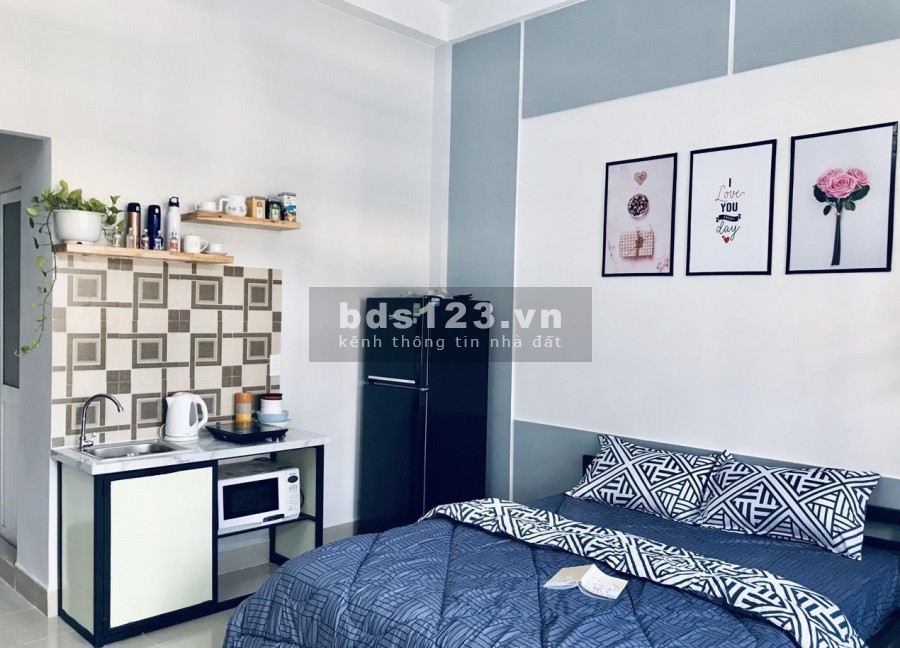 Căn Hộ Studio Giá Rẻ Có Ban Công Thoáng Mát Cần Cho Thuê Tại Phan Huy Ích Phường 15 Tân Bình