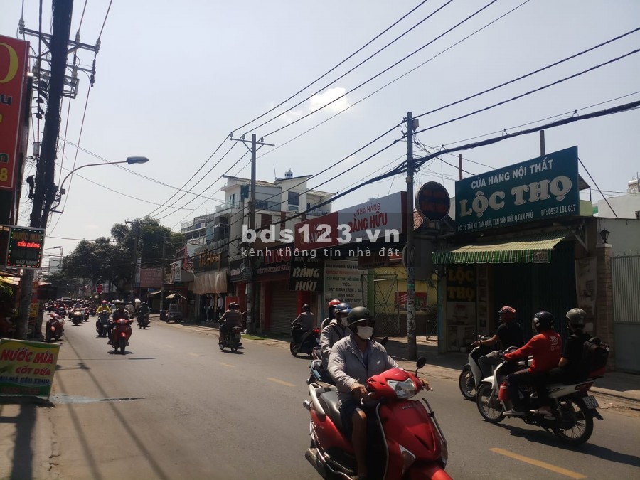 Cặp Mặt Tiền Tân Kỳ Tân Quý, Tân Phú, DT 8x25m, vuông vức. Nhà 4 tấm + cấp 4, cách Aeon 200m. 29 tỷ