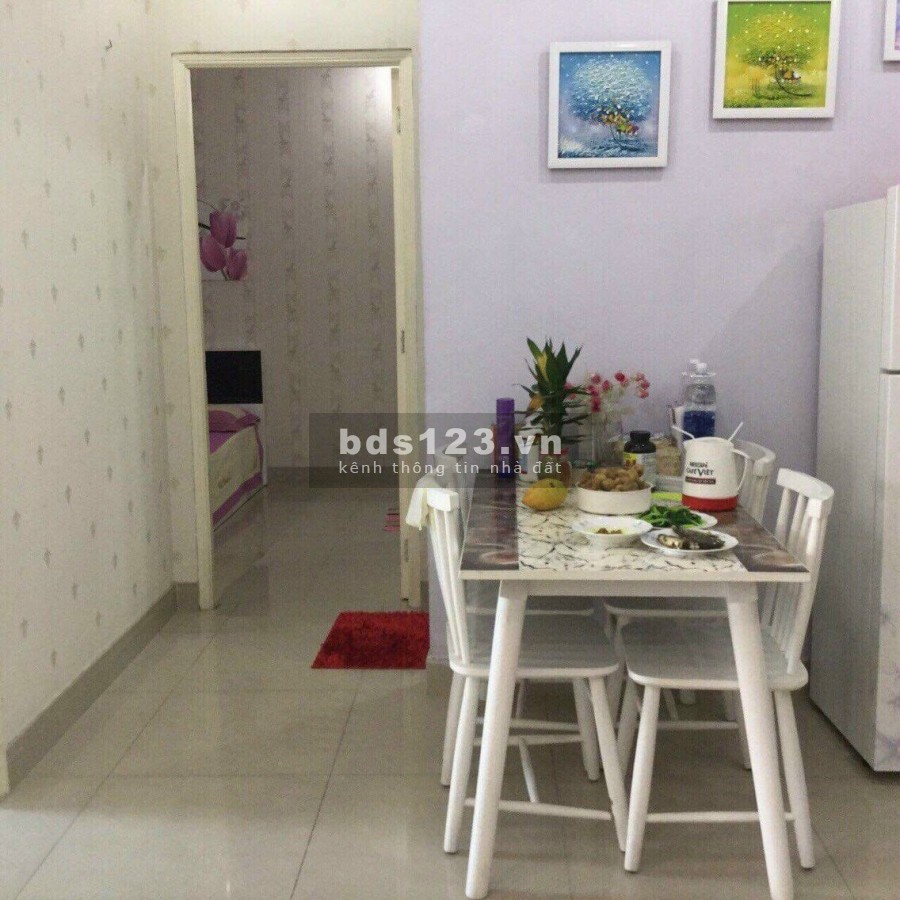 Cho thuê căn hộ Blue Saphire - Bình Phú, Quận 6, lầu cao, view thoáng mát, DT 75m2, 2PN, giá 8tr/tháng, có nội thất